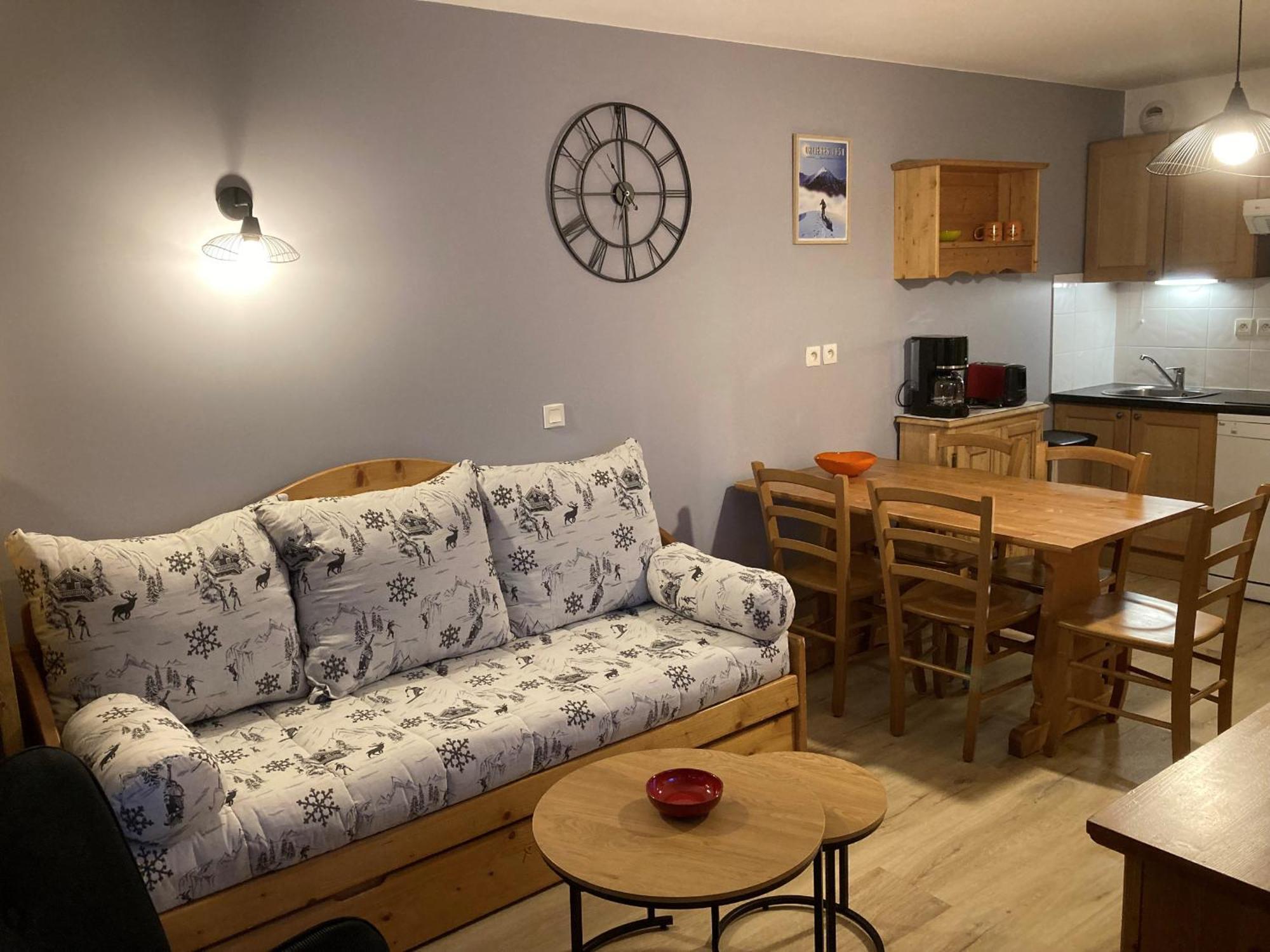 A203- Appartement 2 Pieces Cabine 6 Personnes Orcieres Luaran gambar