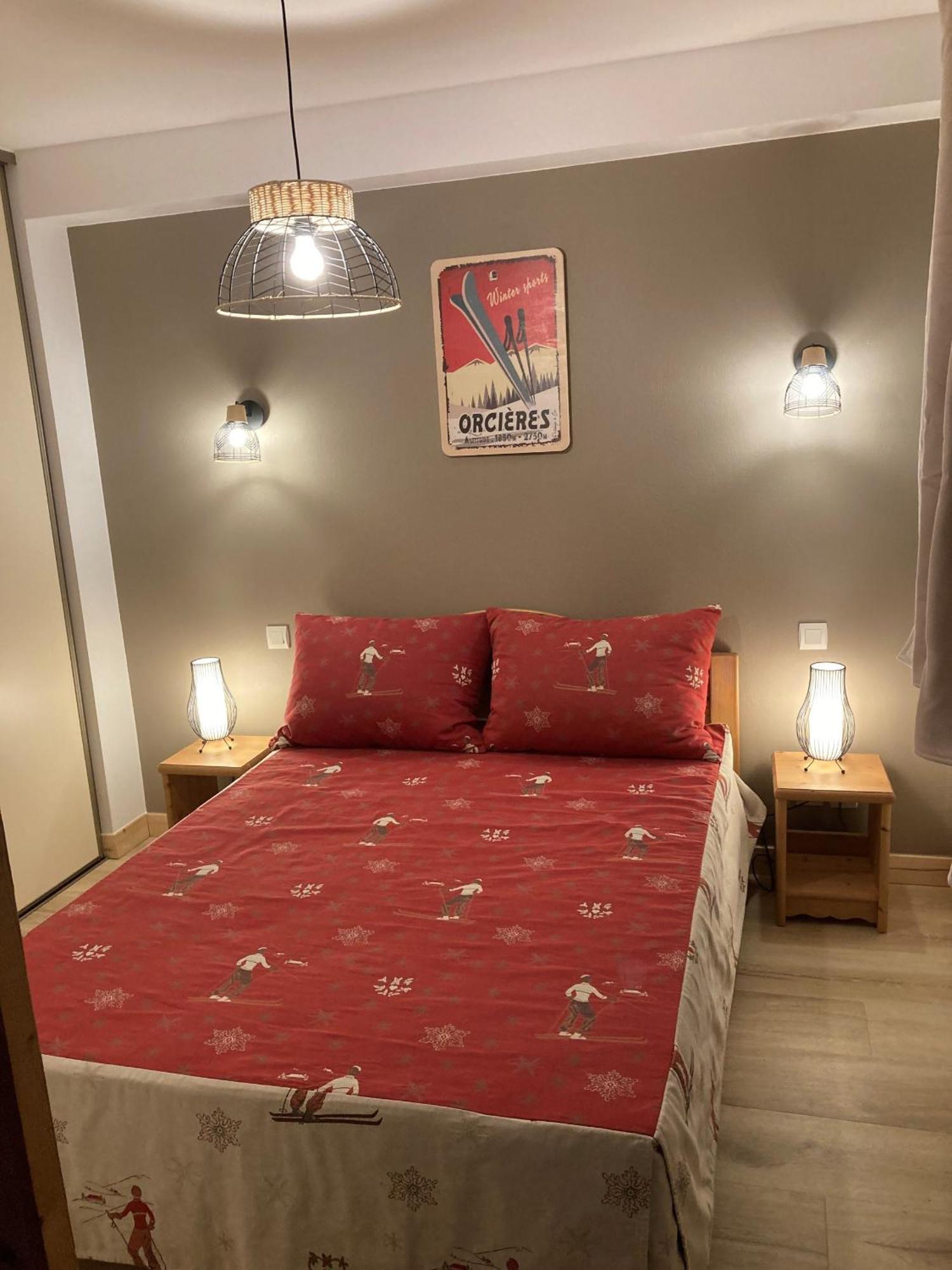 A203- Appartement 2 Pieces Cabine 6 Personnes Orcieres Luaran gambar